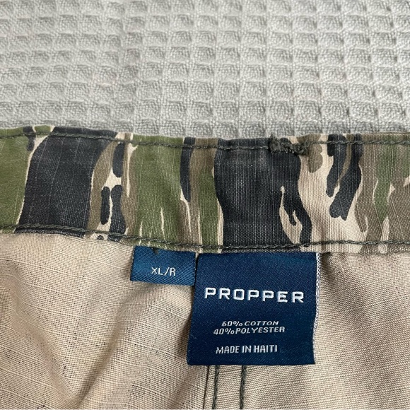 Tiger Stripe Camo Pants XL Reg Mens Propper Ripstop Cargo - Picture 2 of 6